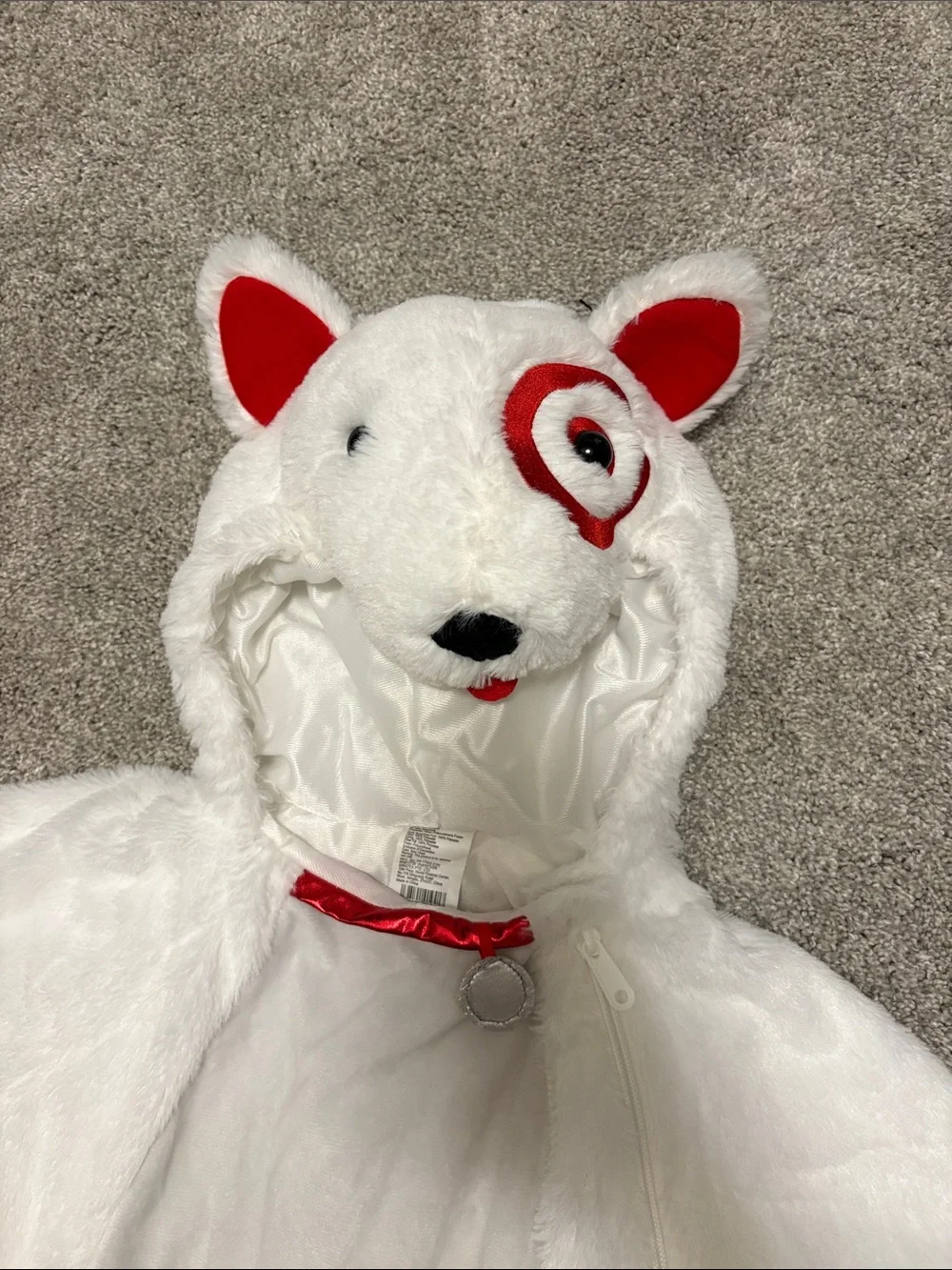 Toddler boys Bullseye Target dog Costume 2-3T